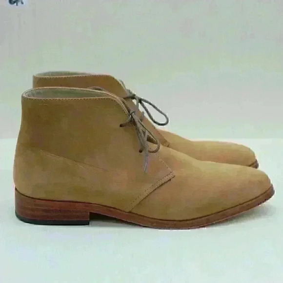 Nisolo Isa Women's Brown Suede Leather Lace Up Chukka Ankle Boots Size US 8.5 - Picture 7 of 10